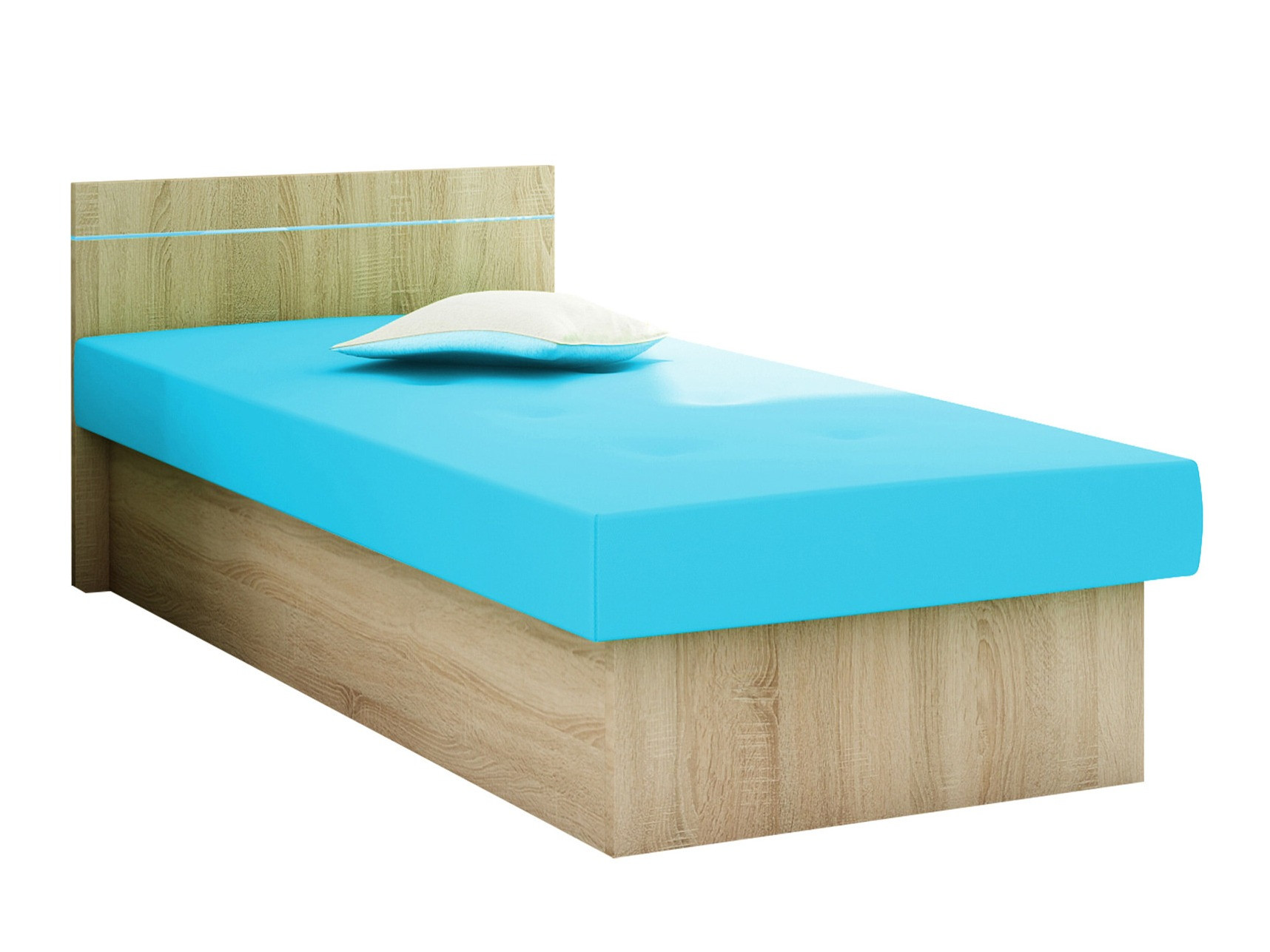 Sänky Dover 101 (Sonoma-tammi)