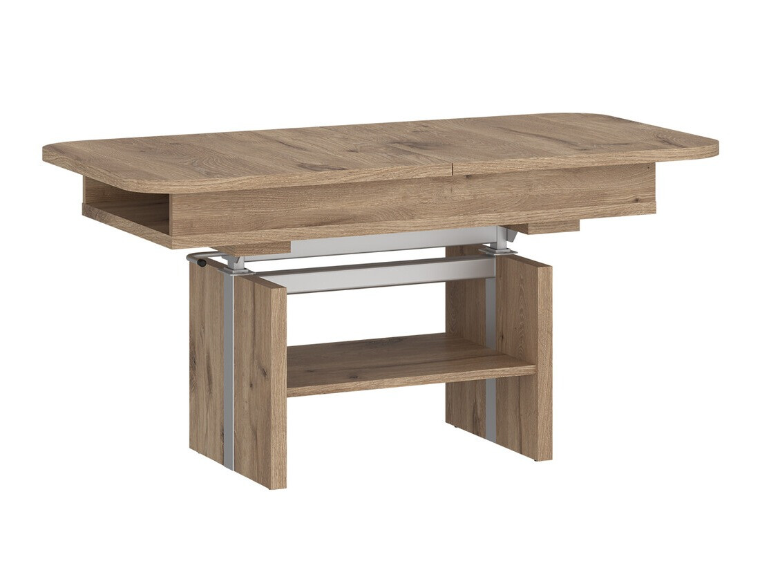 Muunnettava sohvapöytä Ontario 121 (Tumma tammi)