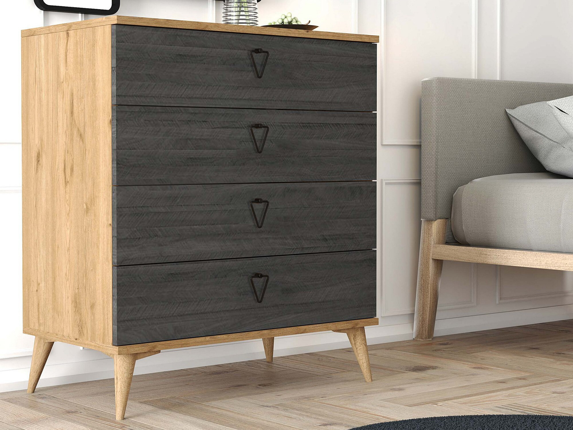 Lipasto Kailua 690 (Tammi + Ruskea)