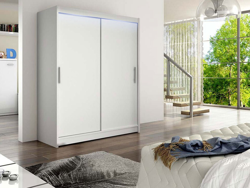 Vaatekaappi Closico Camera I (Valkoinen)