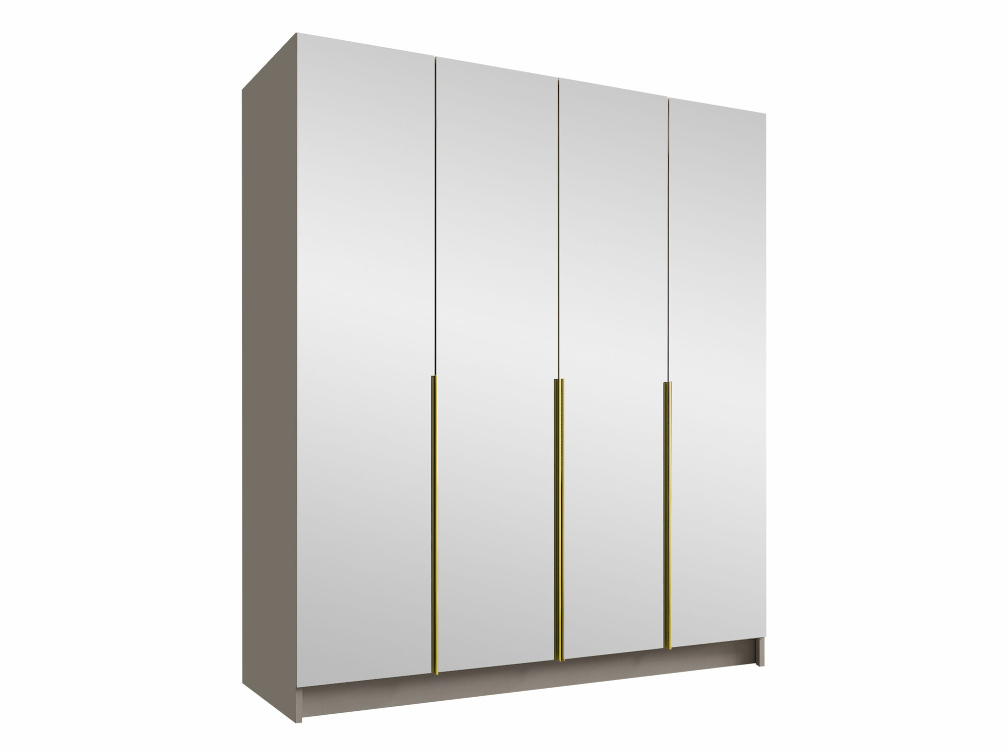 Vaatekaappi Closico Navor III (Kashmir + Kultainen)