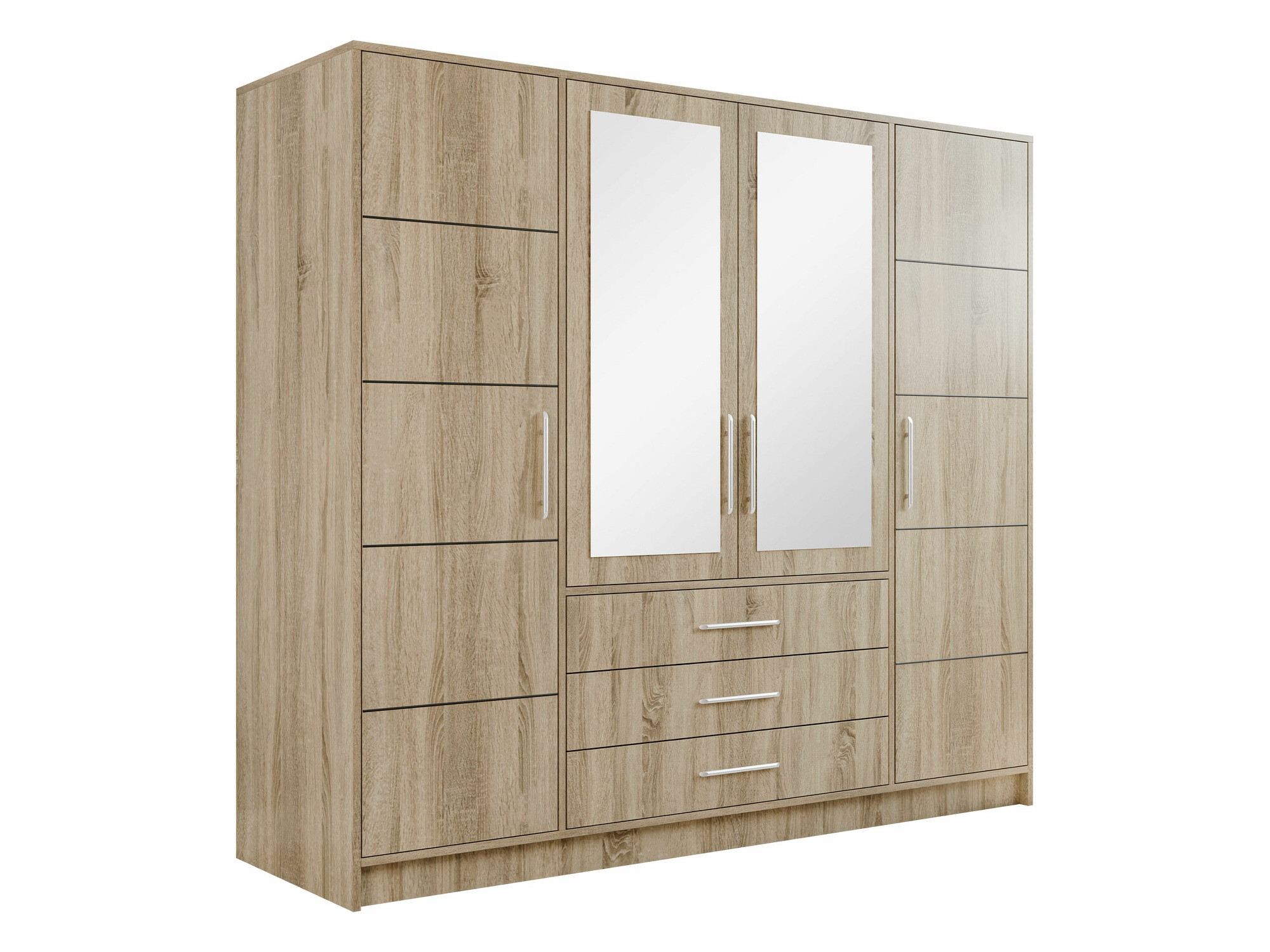 Vaatekaappi Dortivu 154 (Sonoma-tammi)