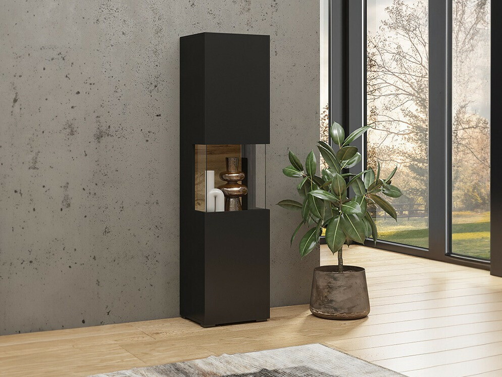 Hylly Revmiru 100 (Musta + Wotan tammi)