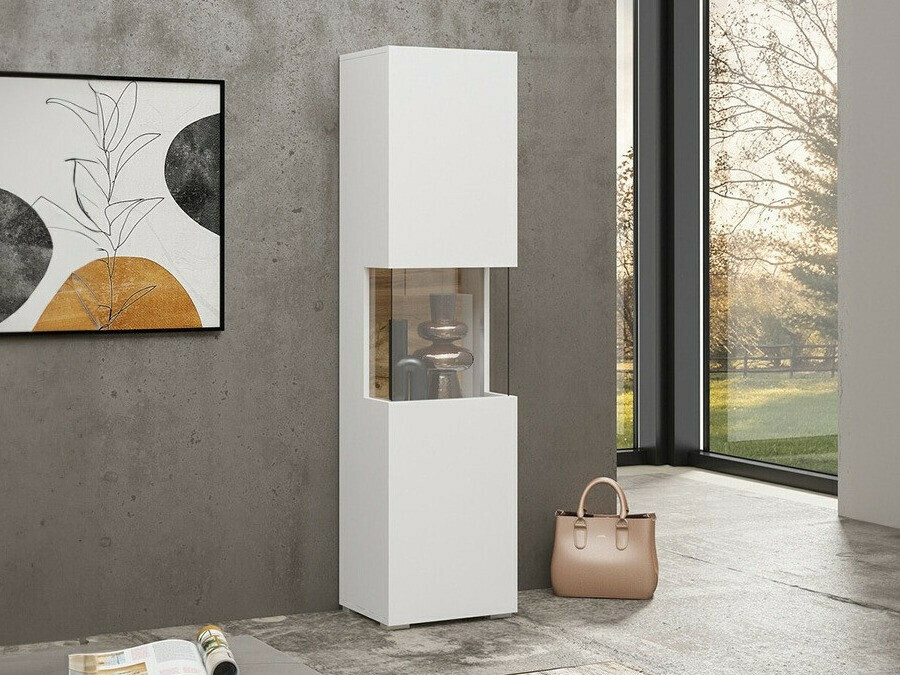 Hylly Revmiru 100 (Valkoinen + Wotan tammi)