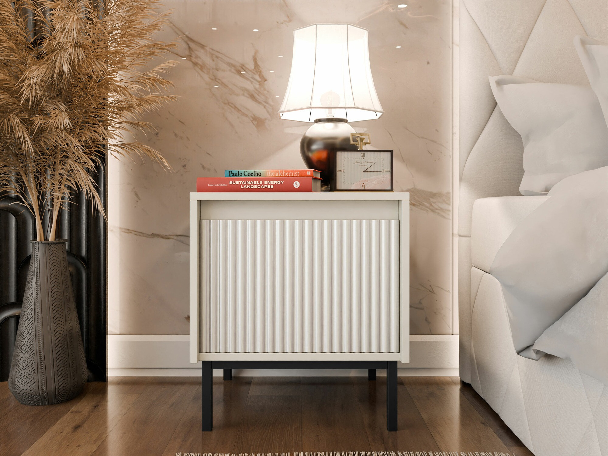 Yöpöytä Comfivo Delruva 105 (Kashmir)