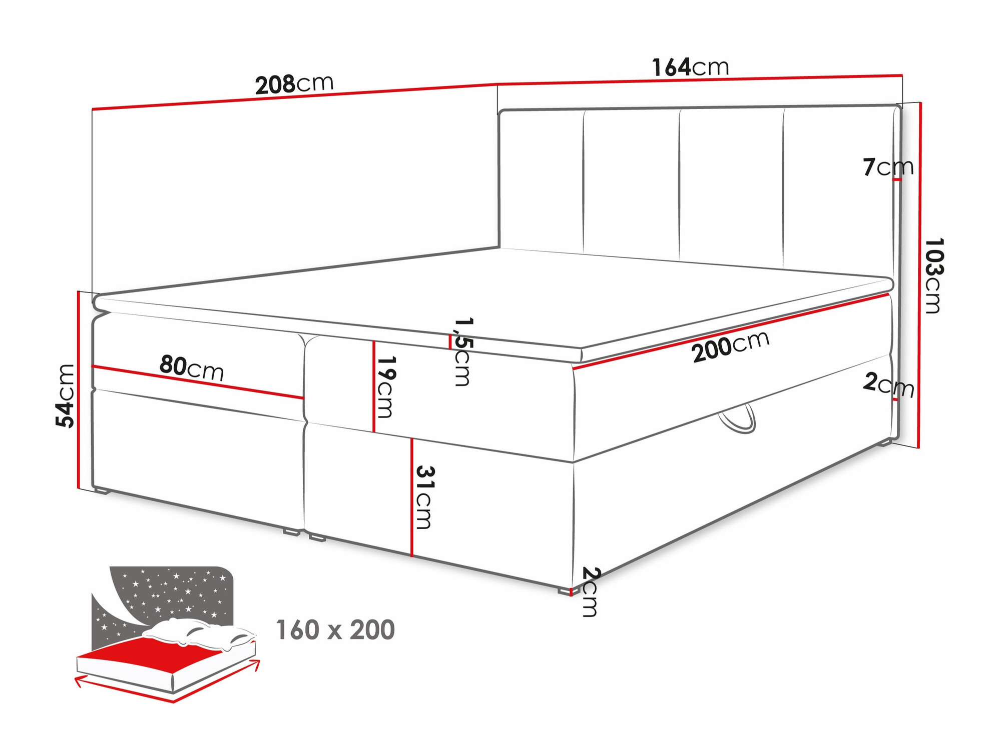 Jenkkisänky Oppidum (Manila 02)