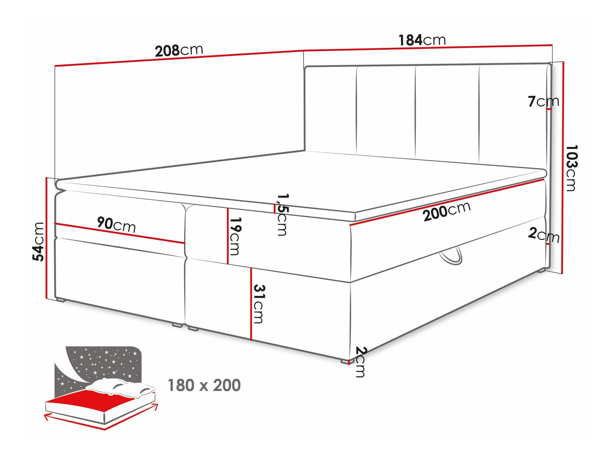 Jenkkisänky Oppidum (Manila 16)