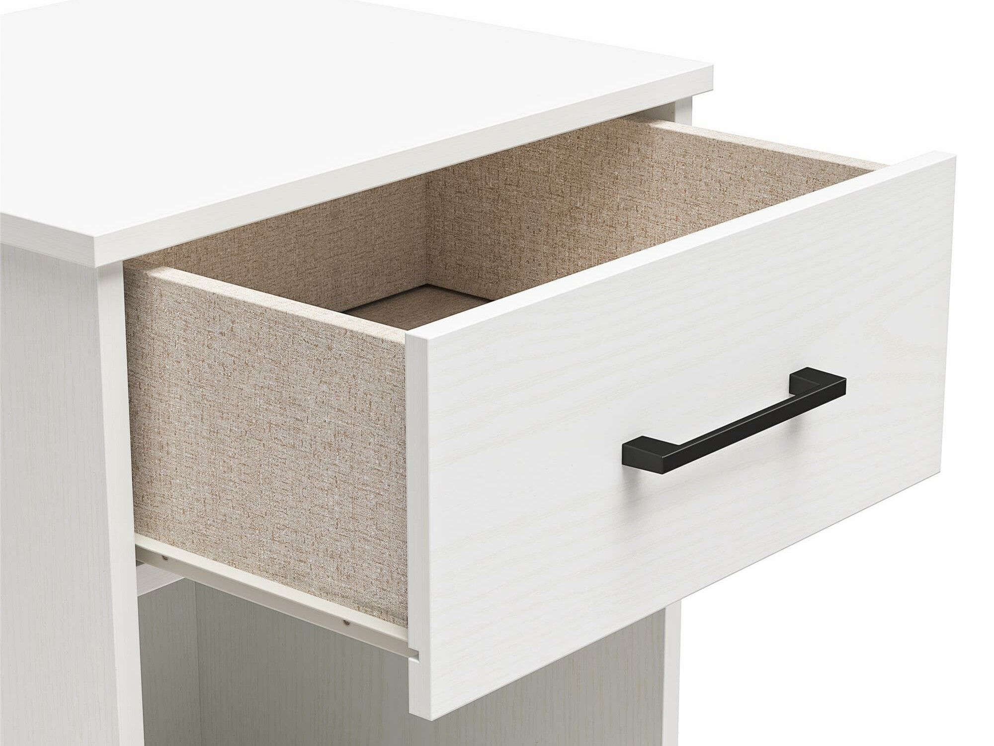 Yöpöytä Tulsa 664 (Valkoinen)