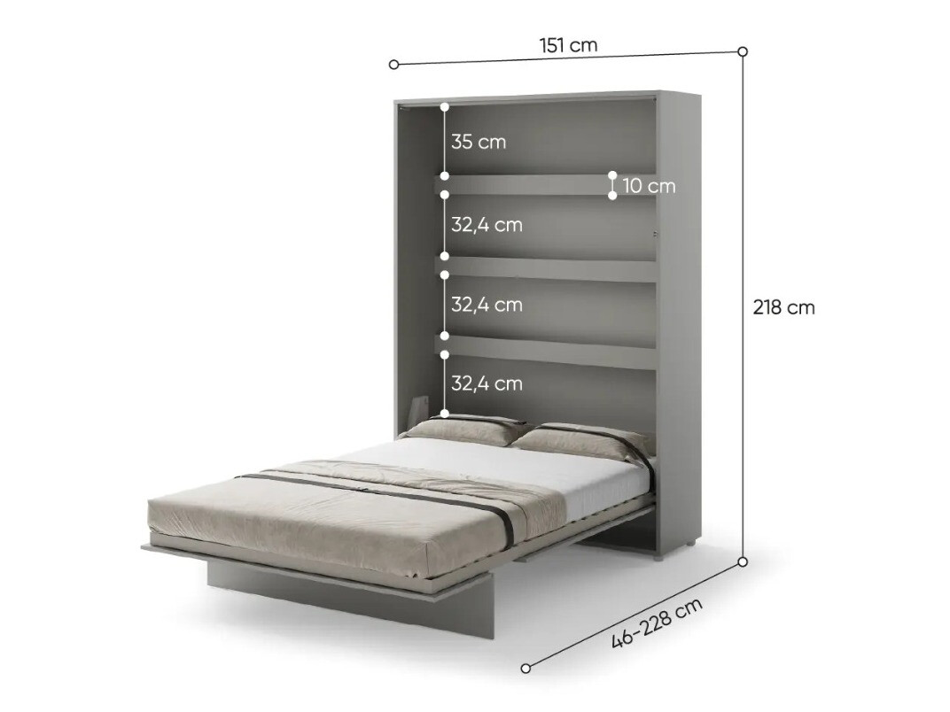Seinäsänky Concept Pro Lenart (Harmaa)