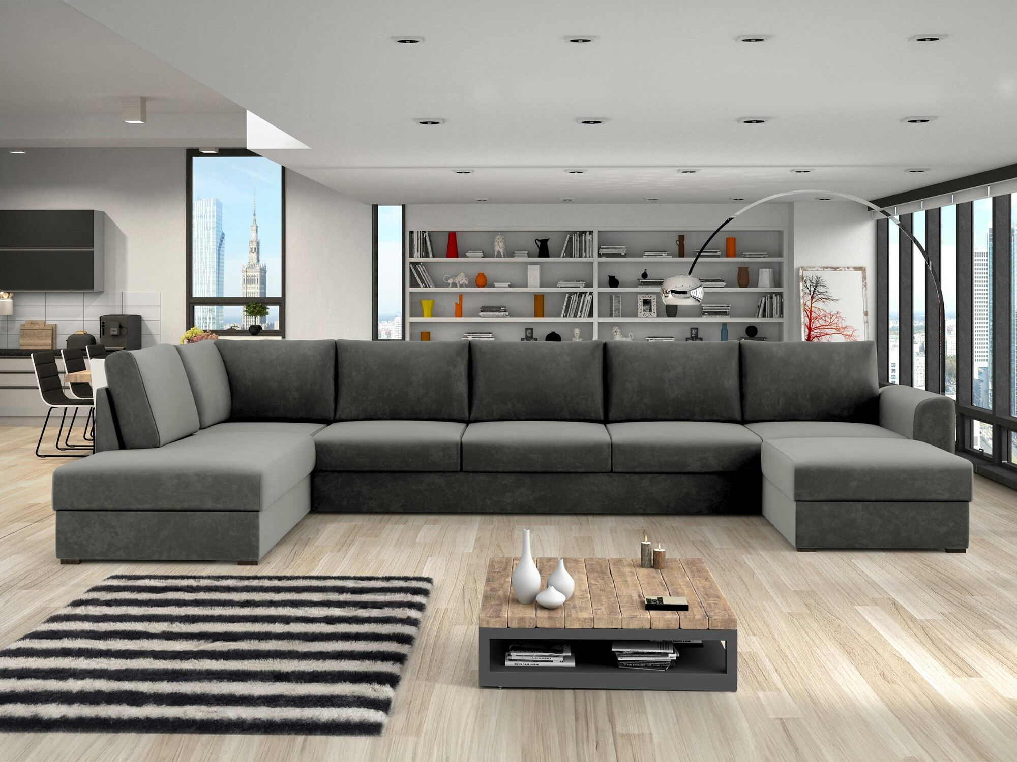 Kulmasohva Comfivo Flumen I (Magic Velvet 2217)