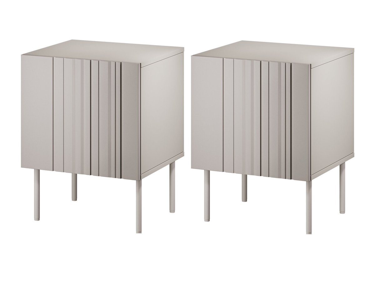 Yöpöytäsetti Evavese 104 (Beige)