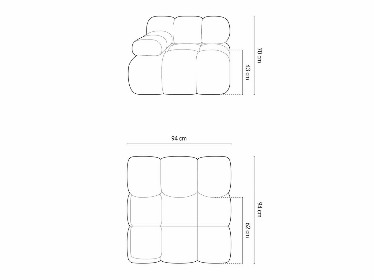 Moduulinojatuoli Caltenu 104 (Riviera 56)