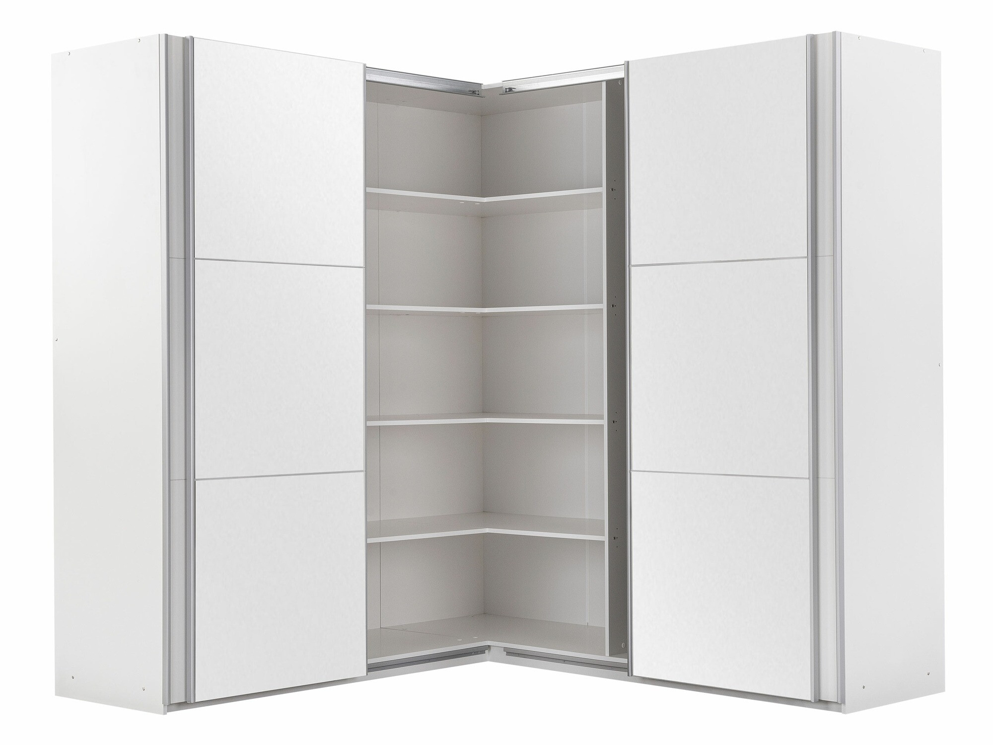 Kulmavaatekaappi Honolulu 241 (Valkoinen)