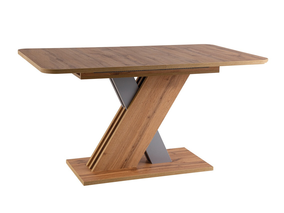 Pöytä Detroit 568 (Wotan tammi + Harmaa)