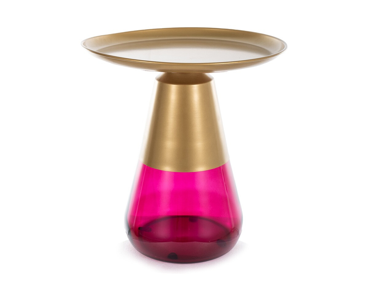 Sohvapöytä Detroit 573 (Kultainen + Violetti)