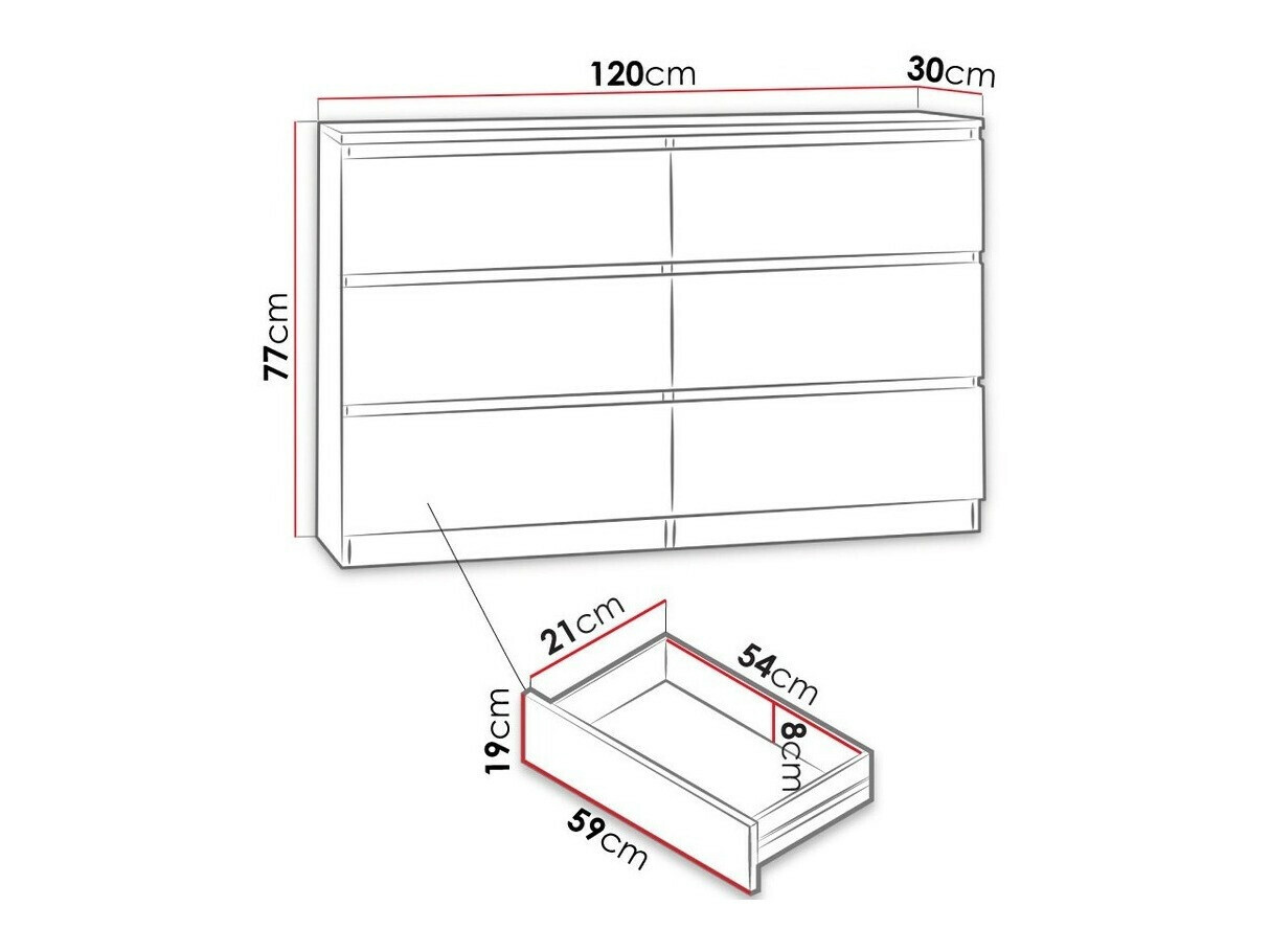 Lipasto Comfivo Structor V (Valkoinen)