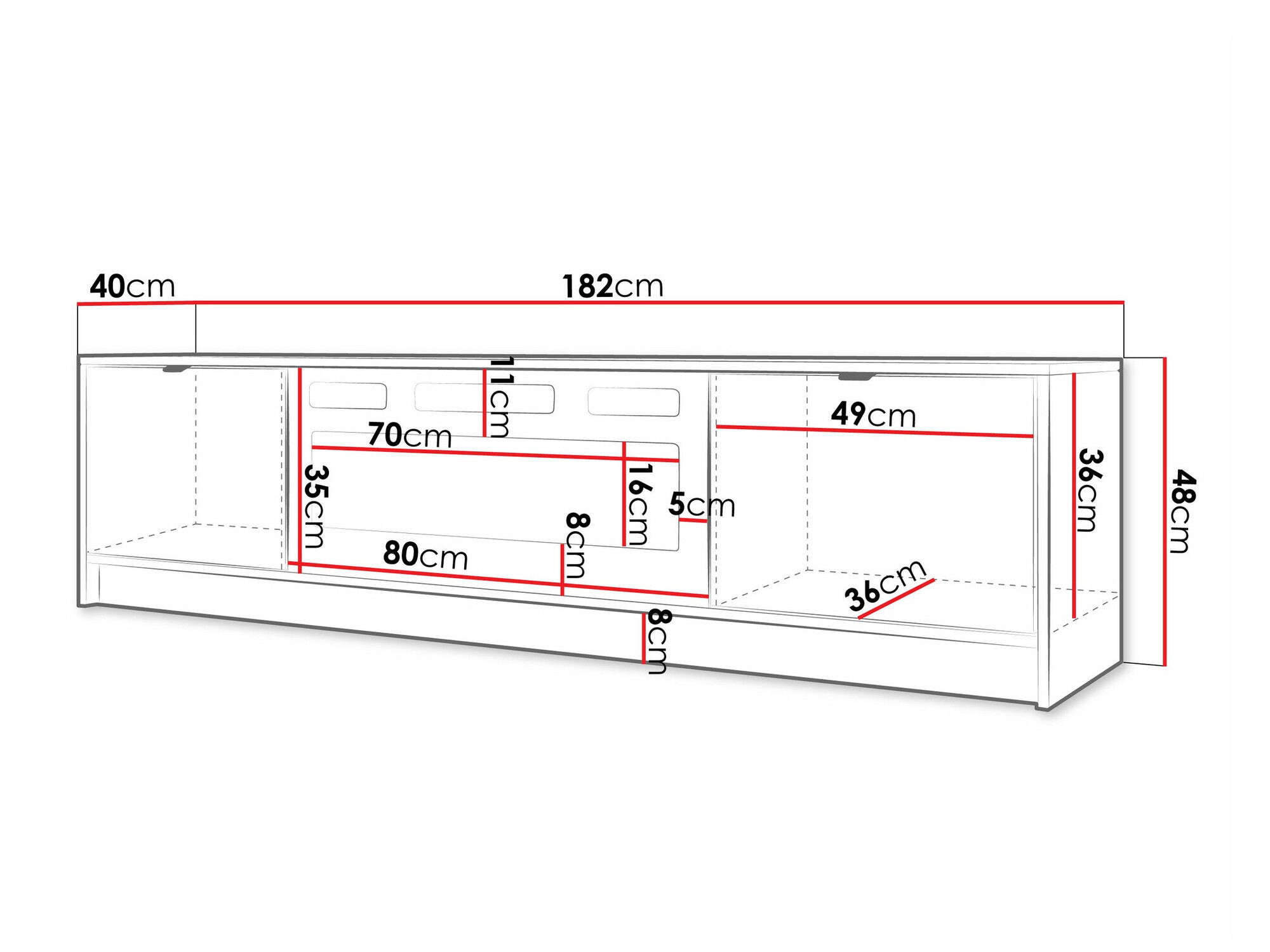 TV-taso Comfivo Papilio II (Beige)