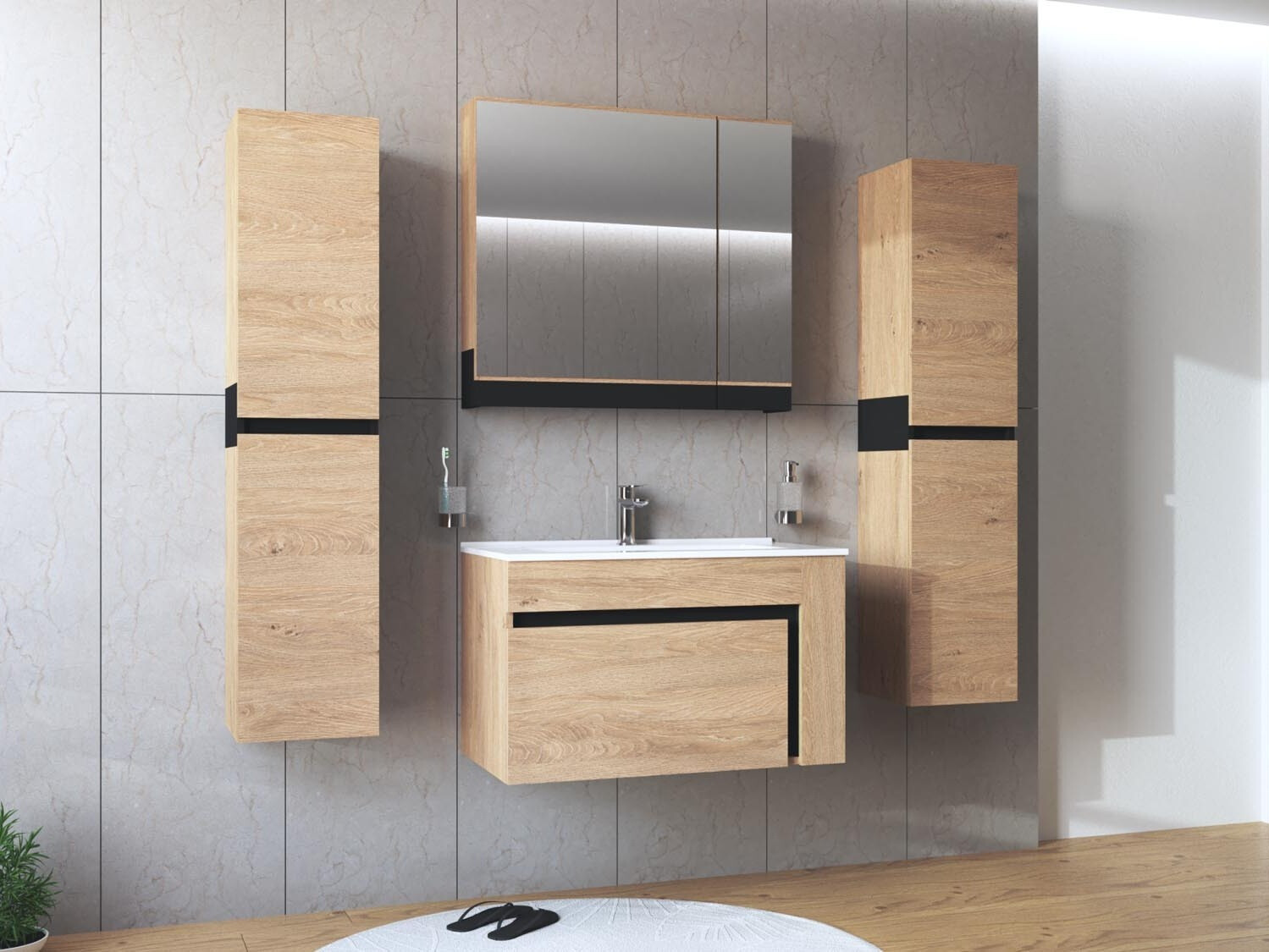 Kylpyhuonesetti Fenetra 105