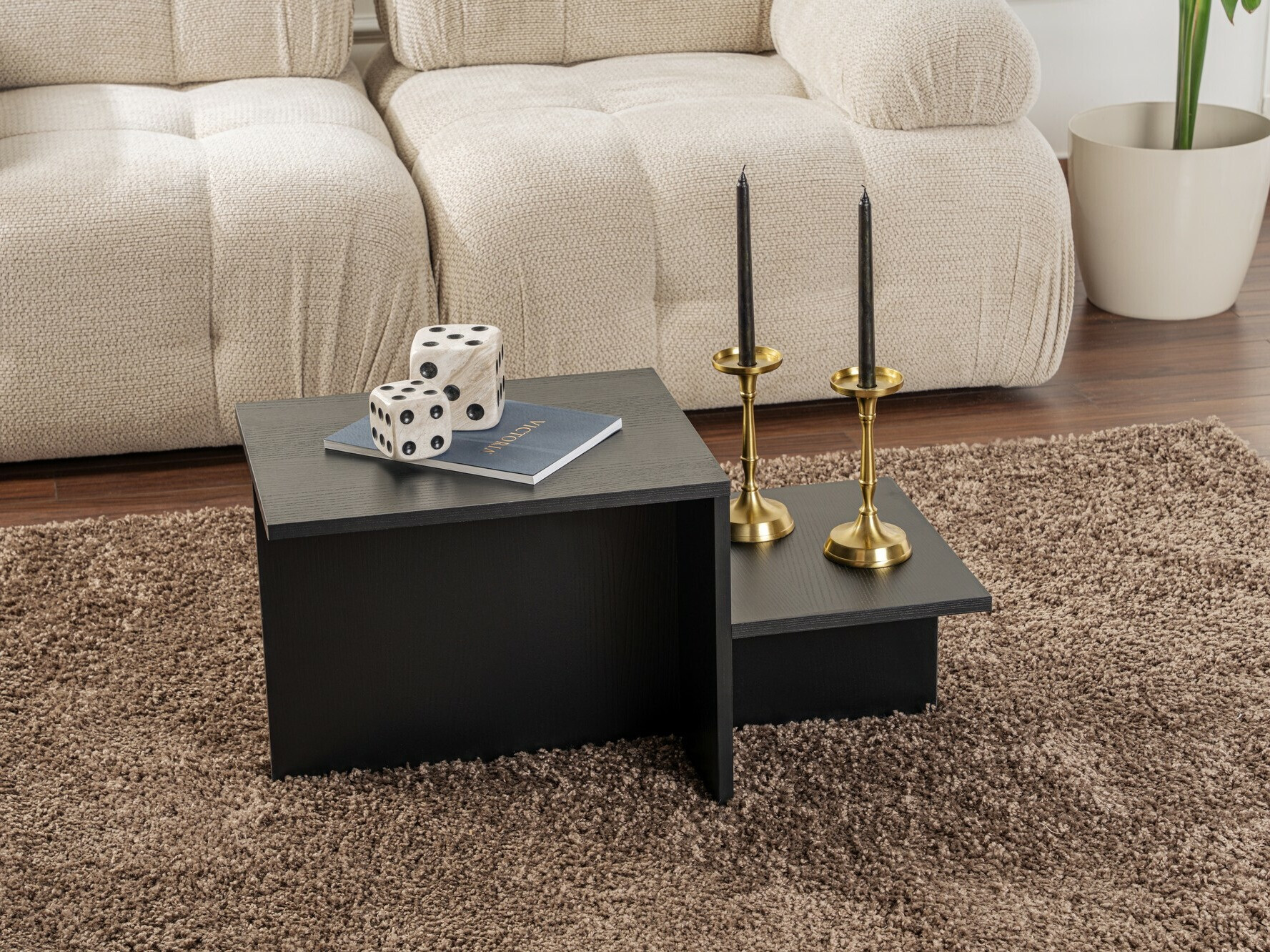 Sohvapöytä Novato 104 (Musta)