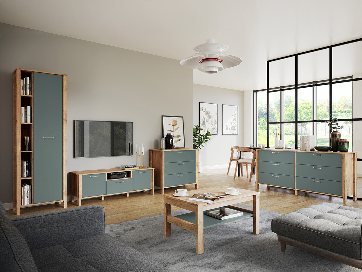 Hylly Venmelu 109 (Wotan tammi + Vihreä)