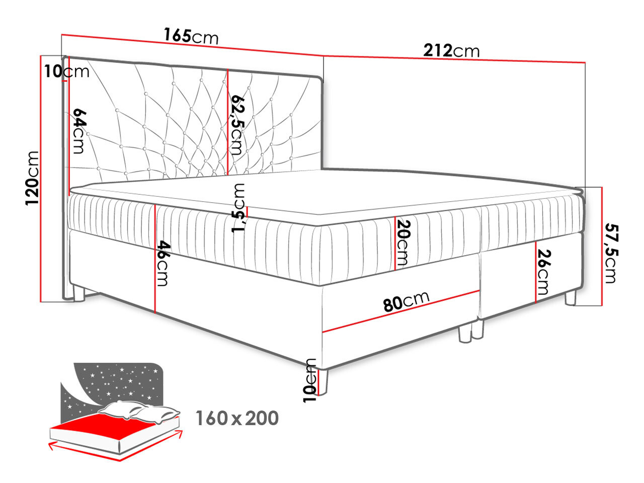 Jenkkisänky Civitas (Manila 02)