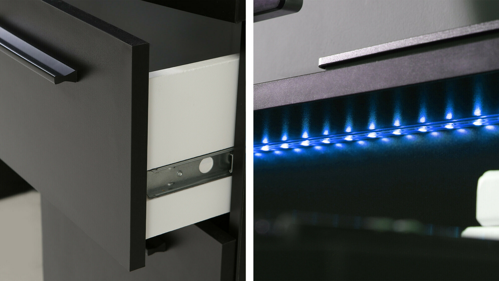 Pelipöytä Serus (Mattamusta)