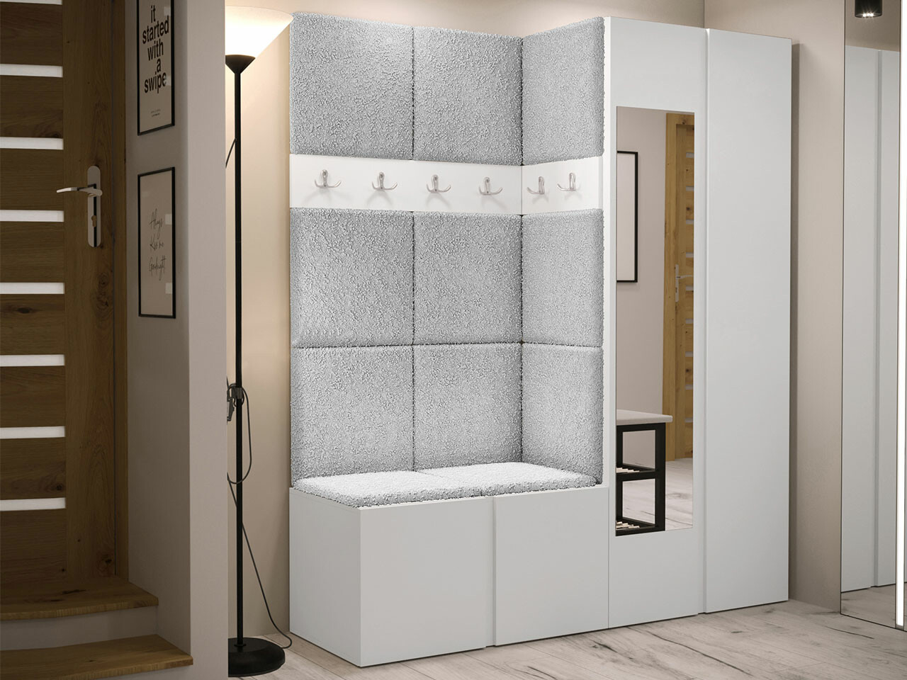 Eteissetti Hartford 278 (Valkoinen)