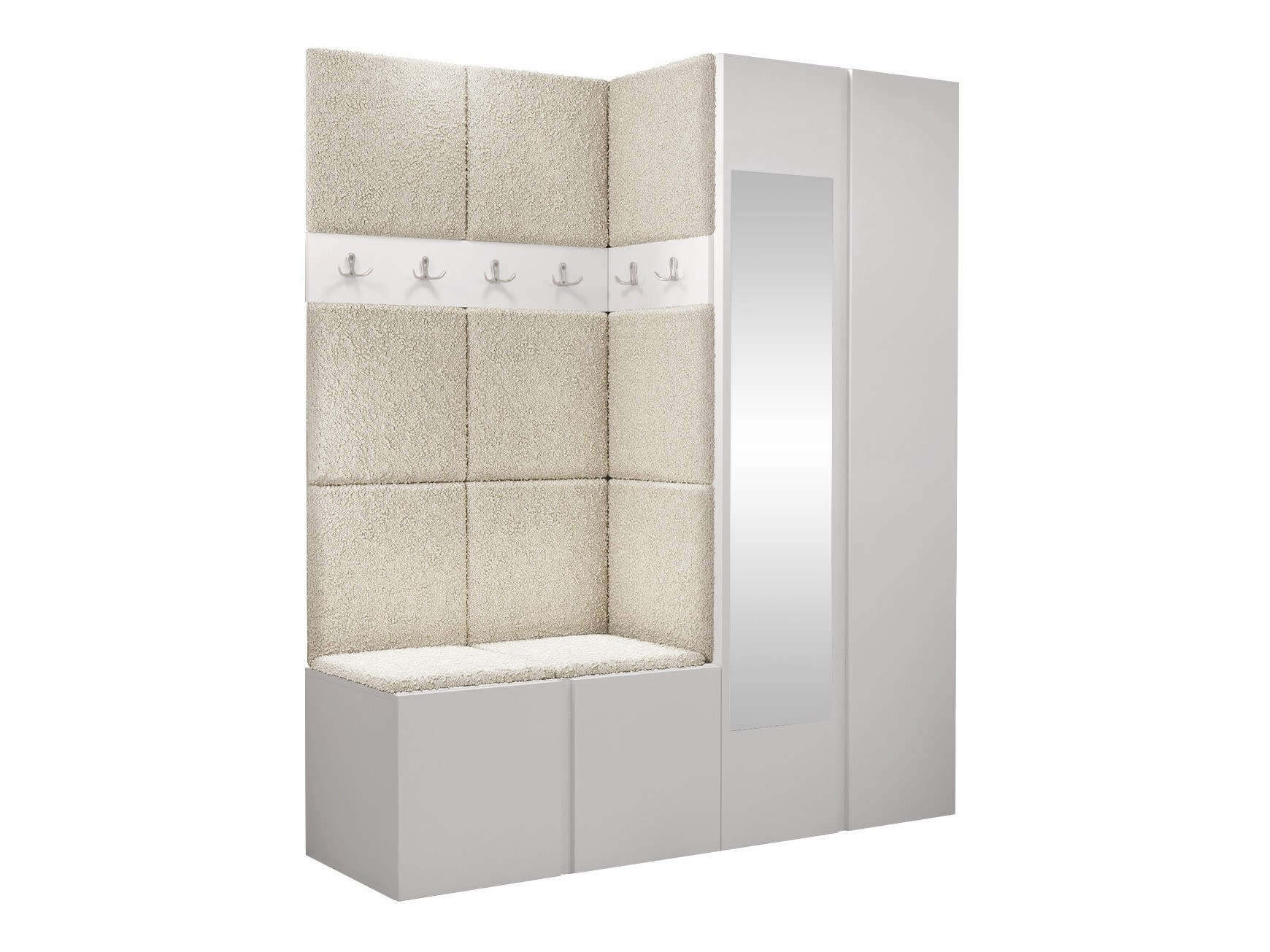 Eteissetti Pinis X (Valkoinen)