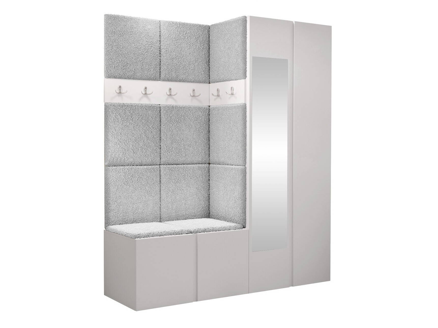 Eteissetti Pinis X (Valkoinen)