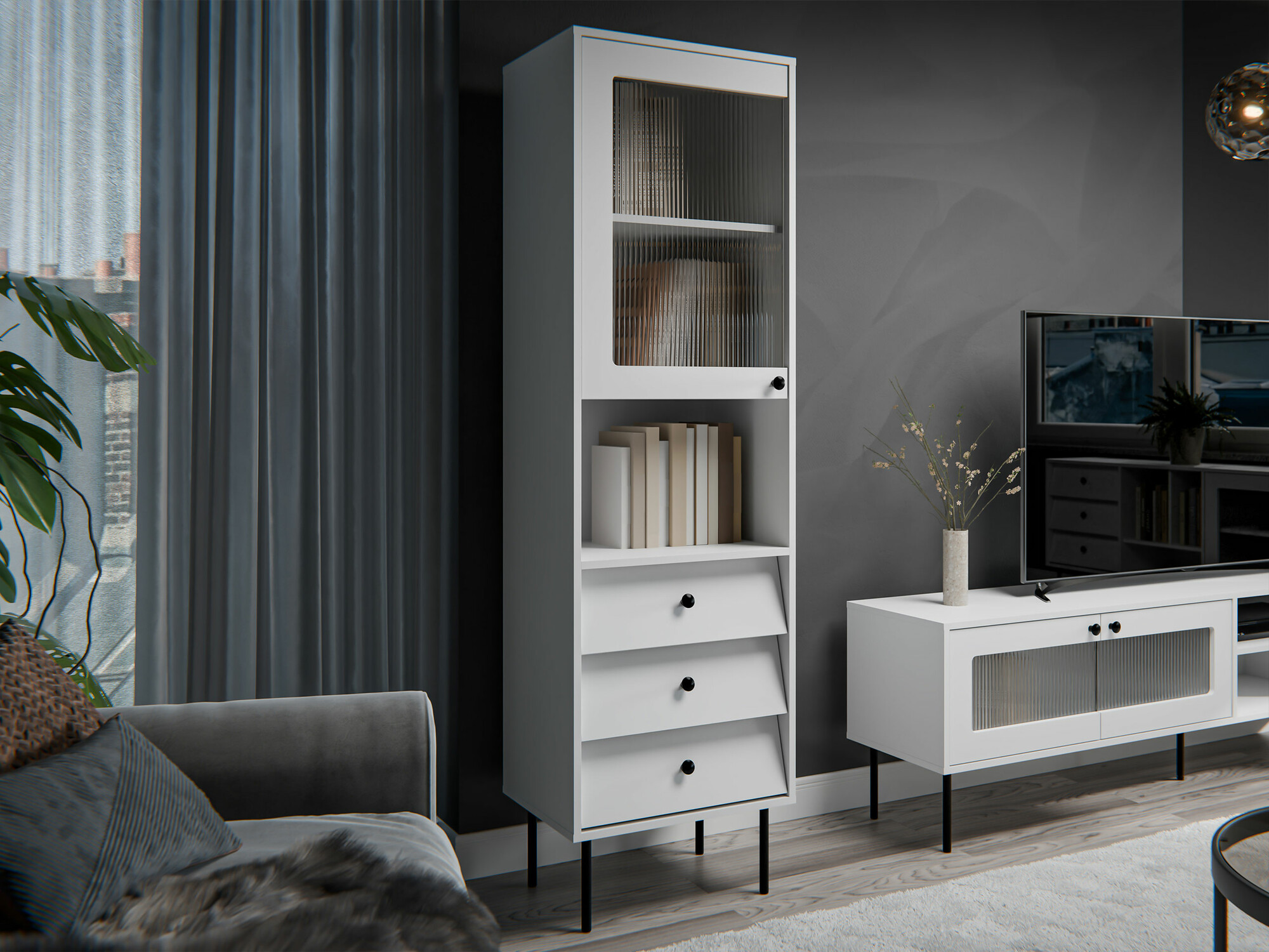 Hylly Feletri 105 (Valkoinen)