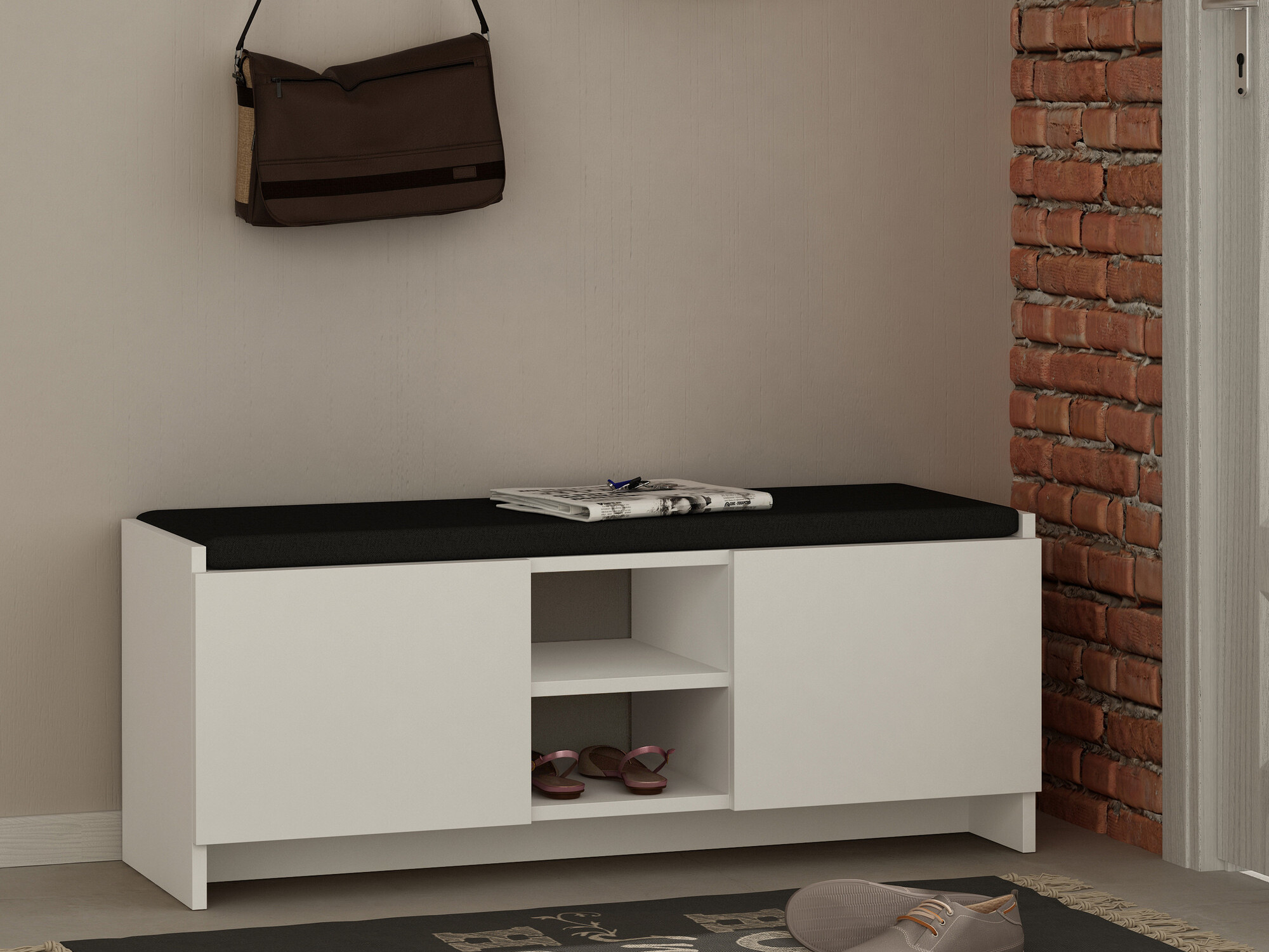 Kenkähylly Kailua 1047 (Valkoinen)