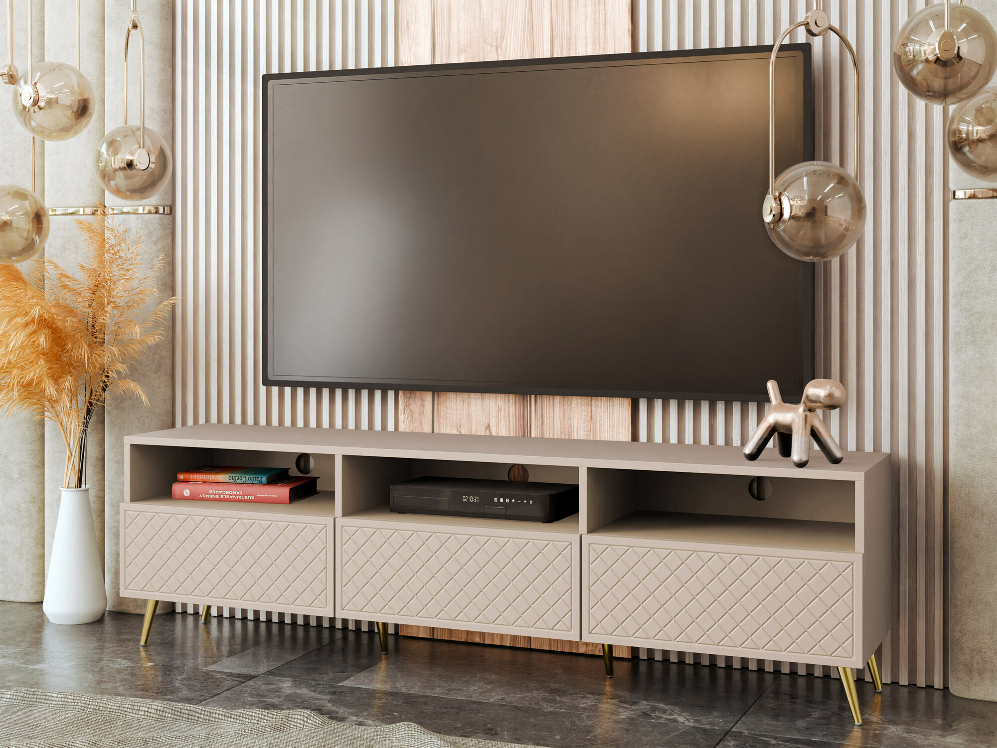 TV-taso Comfivo 488 (Beige)