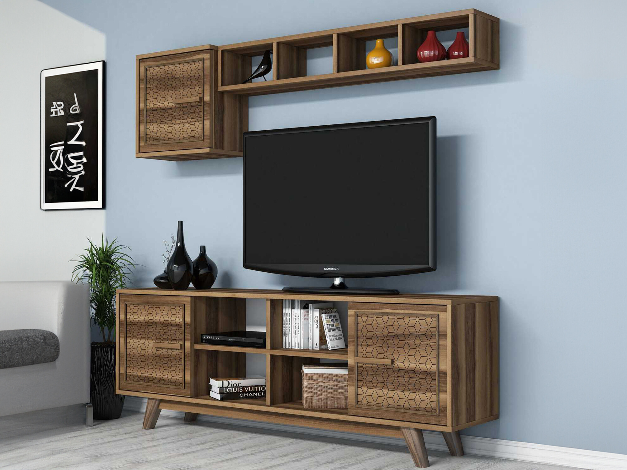 Olohuonesetti Kailua 1590 (Pähkinä)