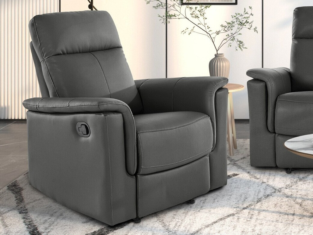 Kallistuva nojatuoli Denton 1372 (Harmaa)