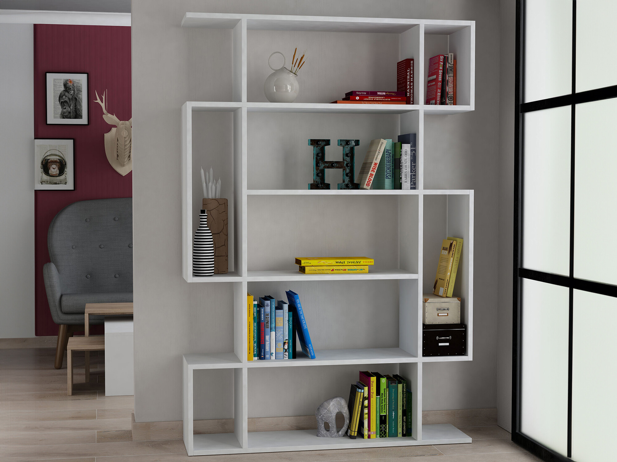 Hylly Kailua 449 (Valkoinen)