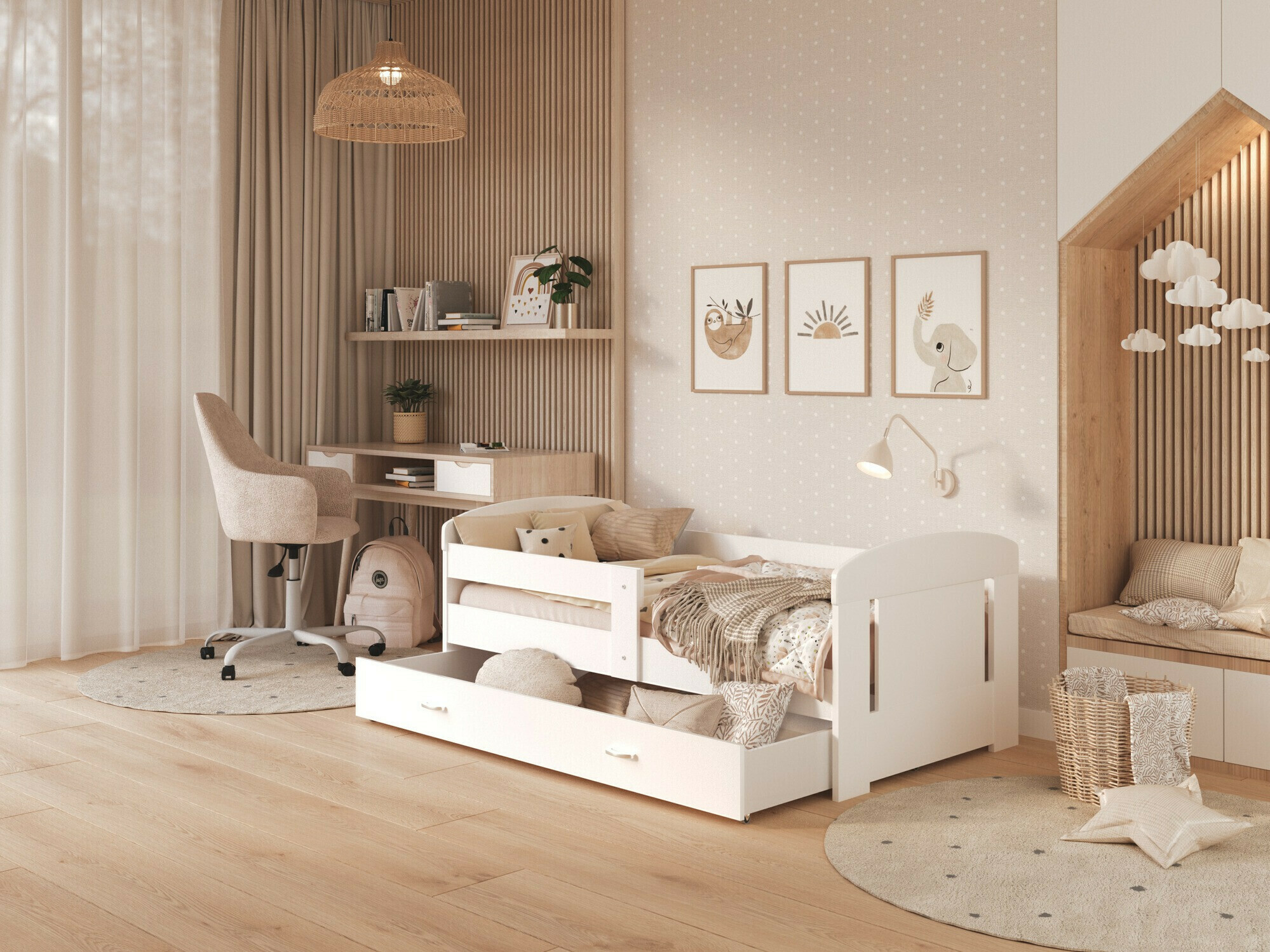 Sänky Tentive 100 (Valkoinen)