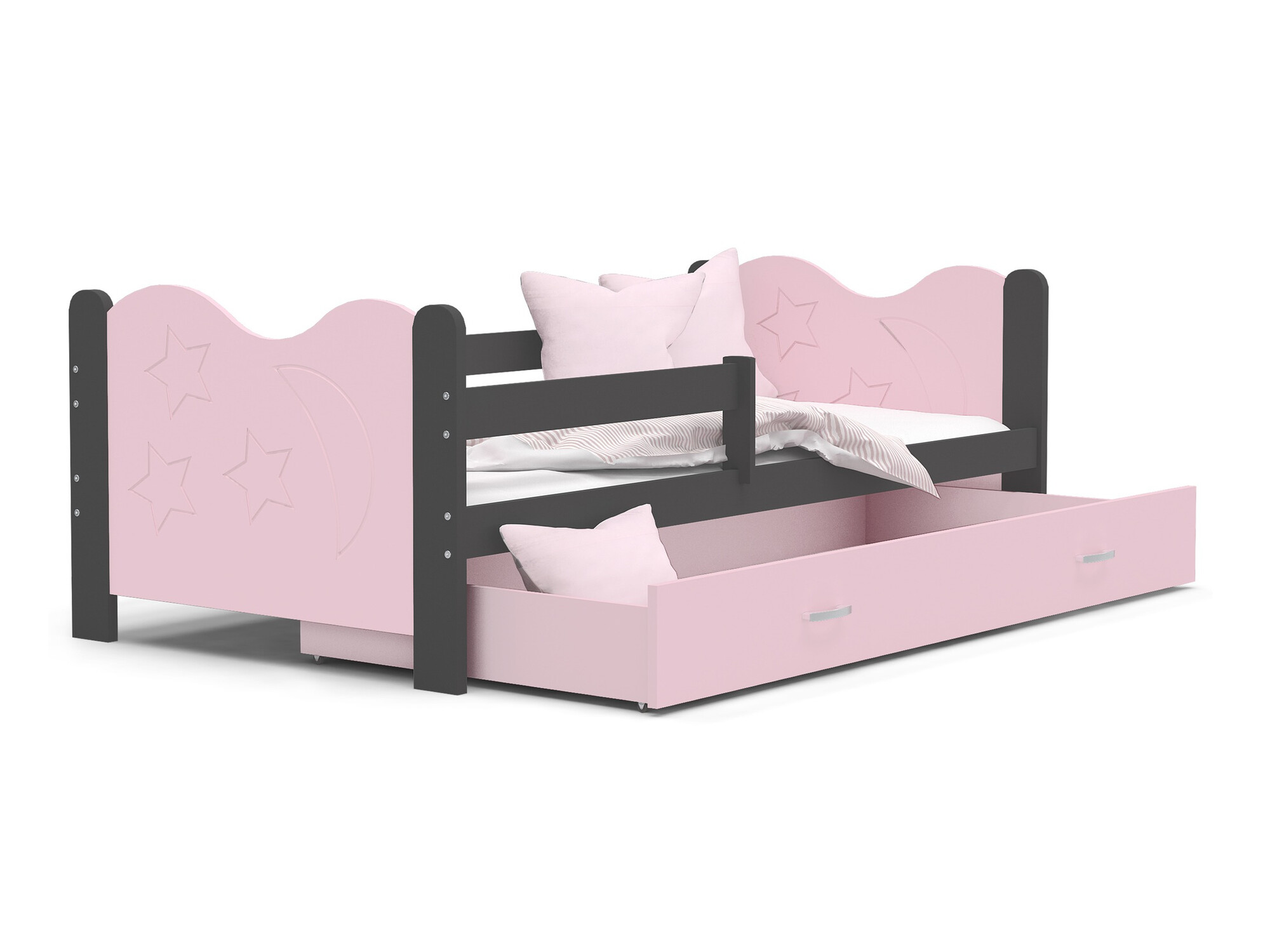 Sänky Aurora 124 (Harmaa)