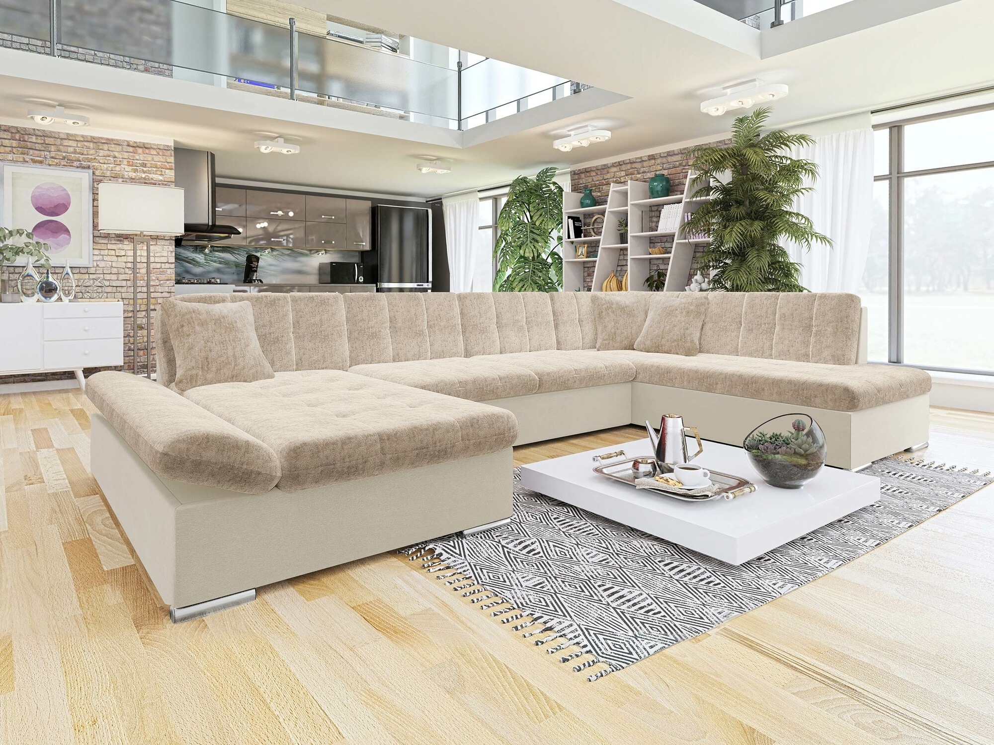 Kulmasohva Comfivo Tilia (Venus Velvet 2927 + Miu 2041)