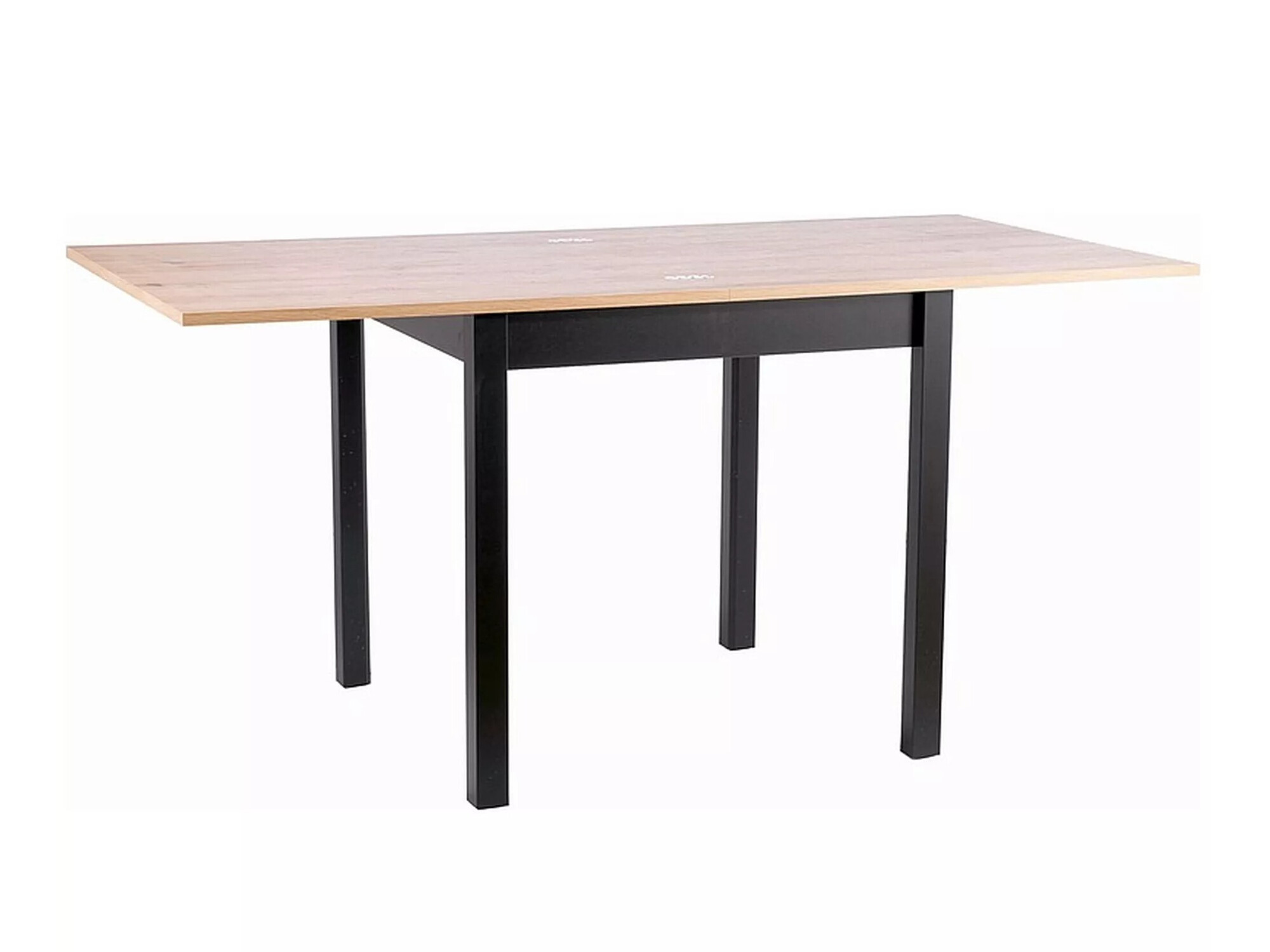 Pöytä Detroit 898 (Artisaanitammi + Musta)