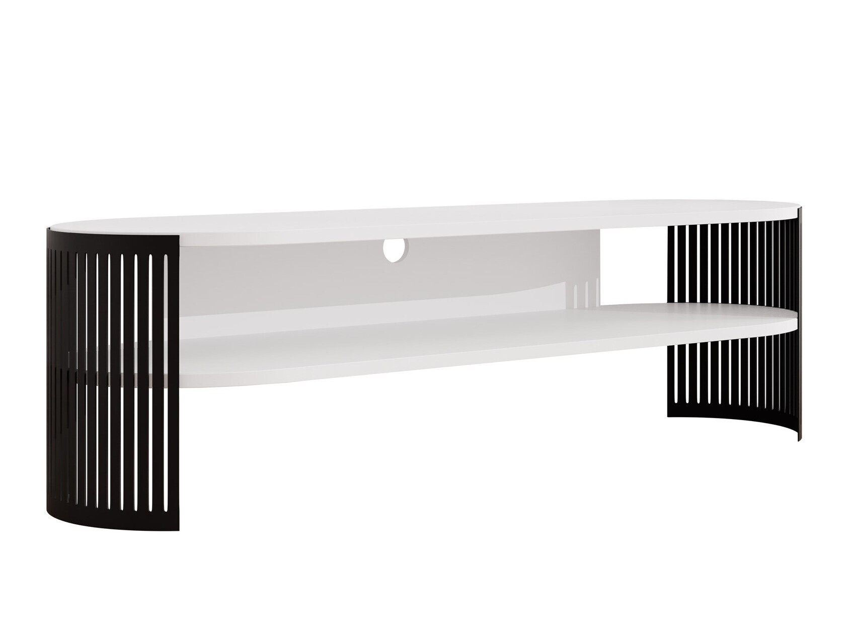 TV-taso Evanola 109 (Musta + Valkoinen)