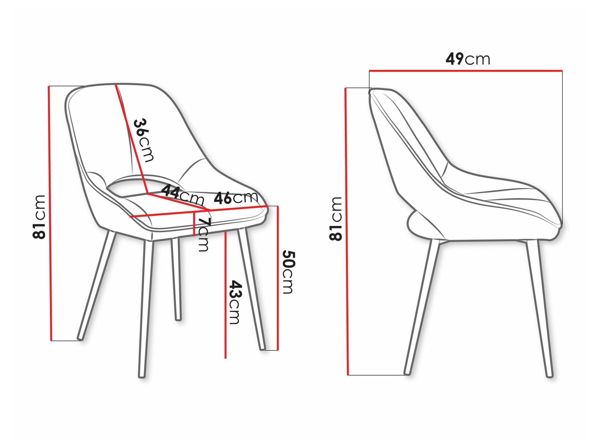 Tuoli Comfivo Hilaritas XII (Musta)