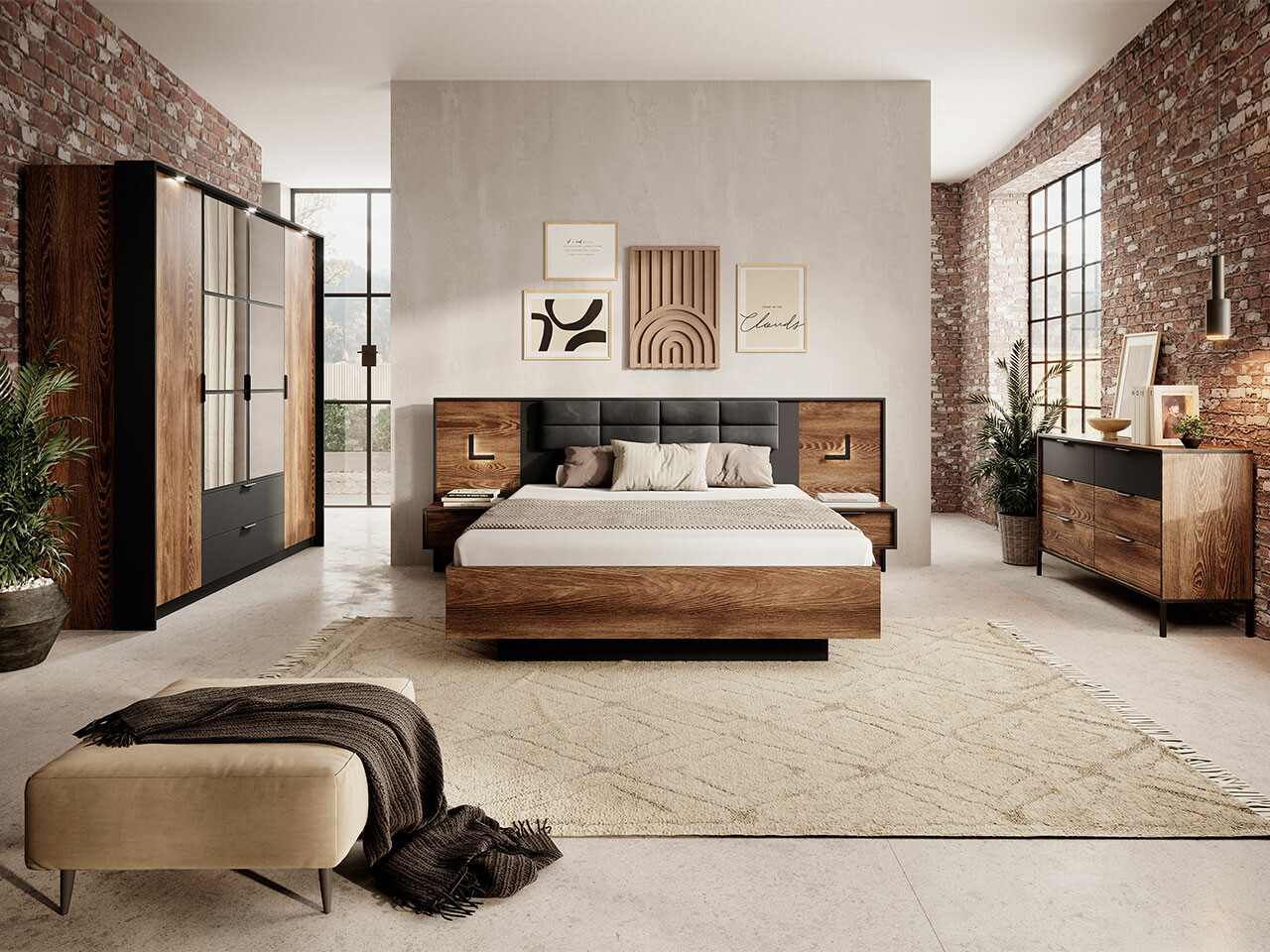 Makuuhuonesetti Flodale 106