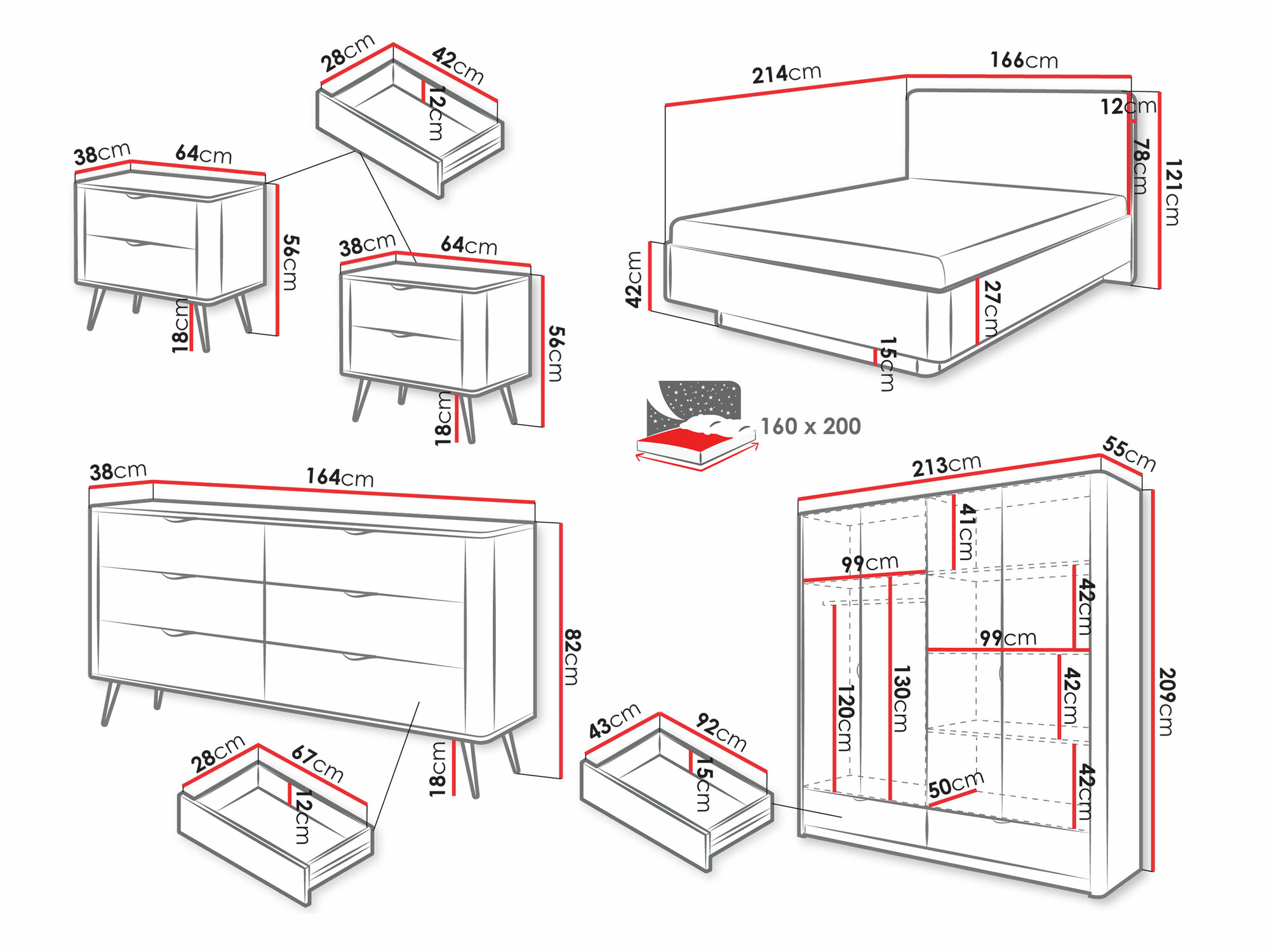 Makuuhuonesetti Lectum