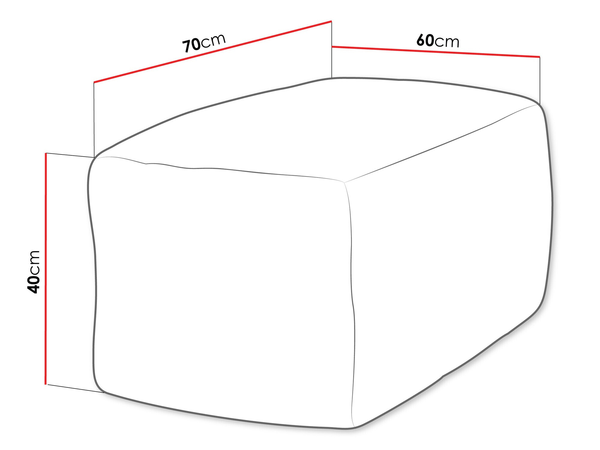 Säkkituoli Passeral I (Poso 100)