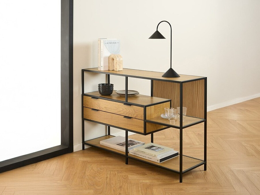 Hylly Norsica Sevferi 183 (Musta + Villi tammi)