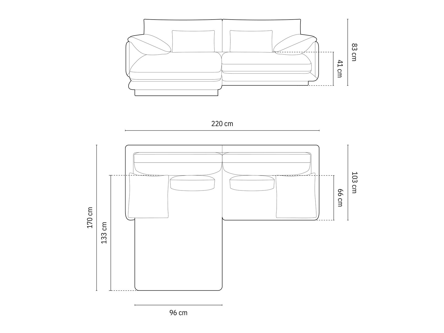 Kulmasohva Vernovu 103 (Casino Sand)