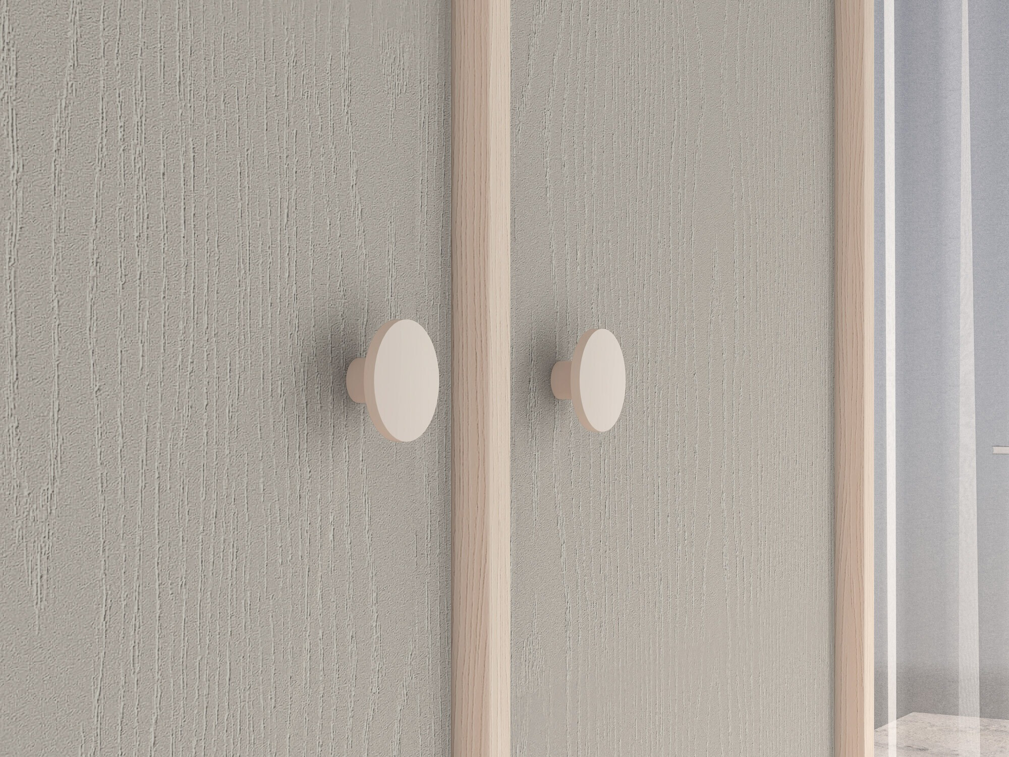 Vaatekaappi Tortoli 101 (Harmaa)