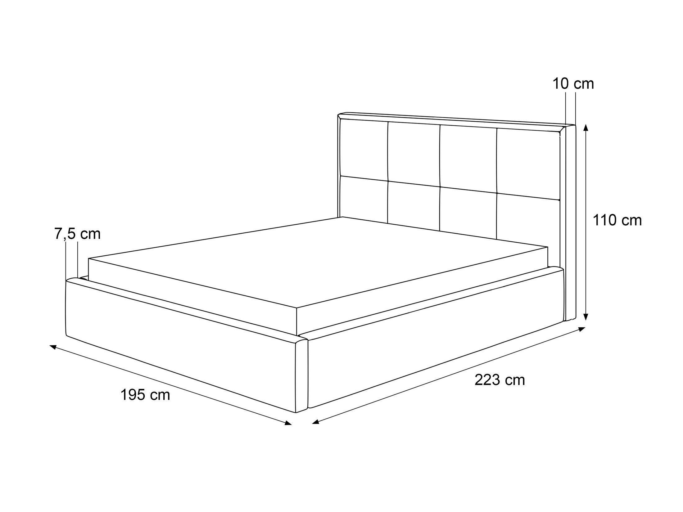 Sänky Martinez 113 (Magic Velvet 2216)