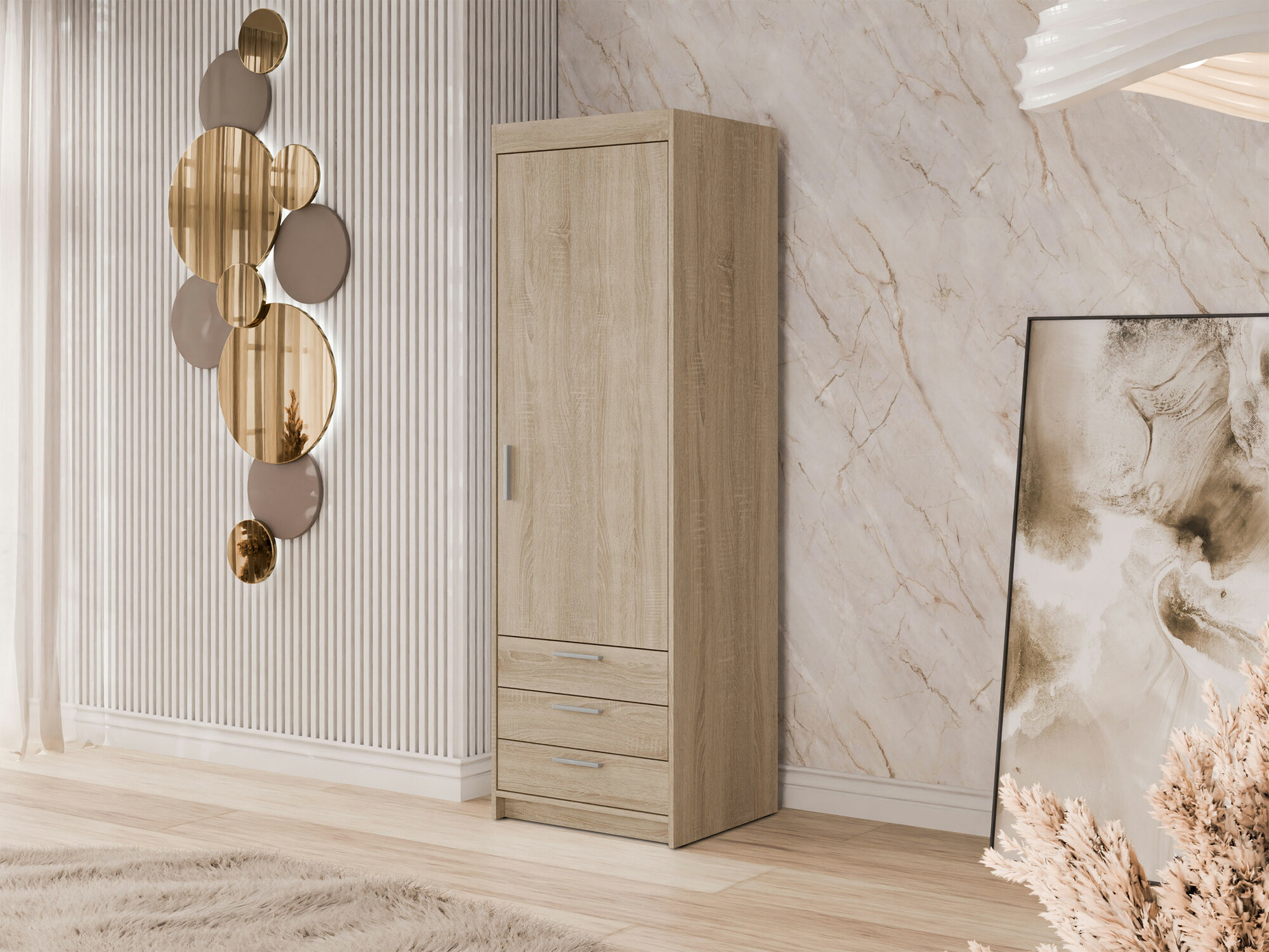 Hylly Novduni 110 (Sonoma-tammi)