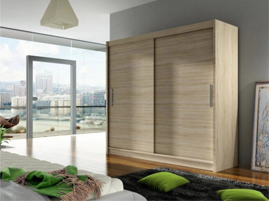 Vaatekaappi Closico Pallor I (Sonoma-tammi)